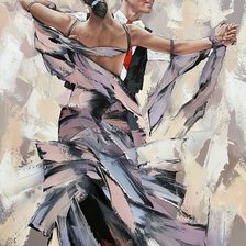 Схема вышивки «танец»