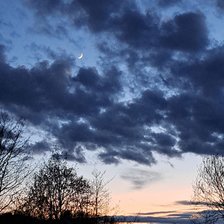 Схема вышивки «Ночь»