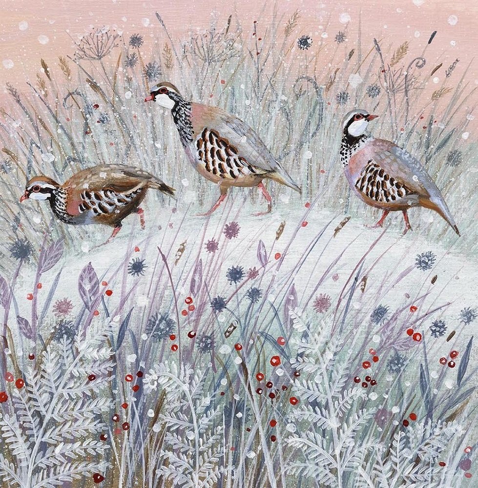 Люси гроссмит - зима птицы - оригинал