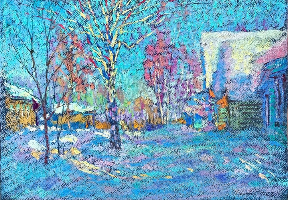 Георгий парфенов - зима - оригинал