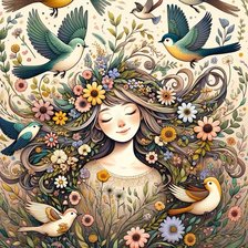 Схема вышивки «лето»