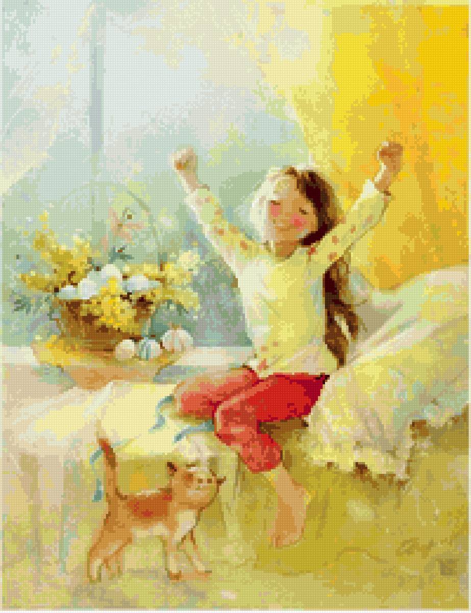 Екатерина бабок - лето дети утро - предпросмотр