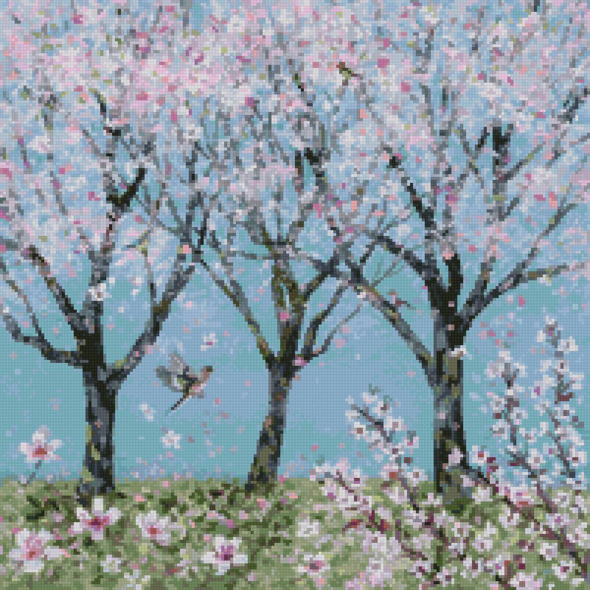 Люси гроссмит - весна сад - предпросмотр