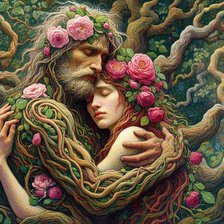 Схема вышивки «Семья»