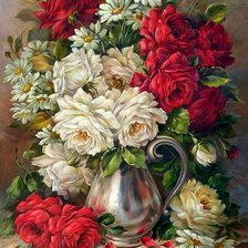 Схема вышивки «Букет»