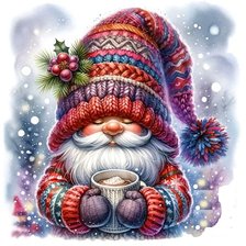 Схема вышивки «гном»