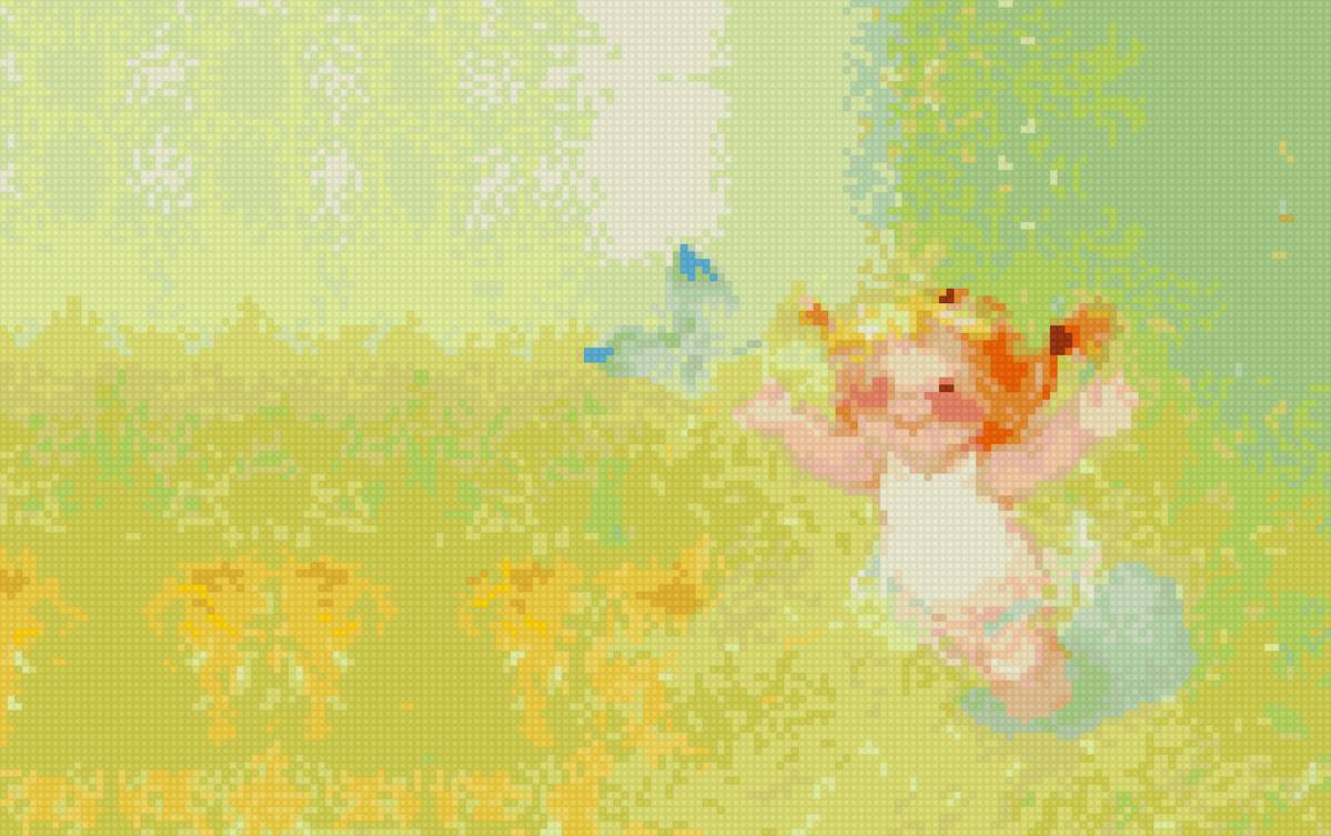 Екатерина бабок - лето детство бабочка - предпросмотр