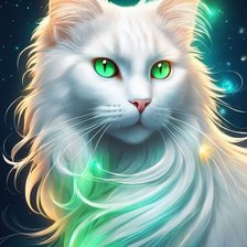 Схема вышивки «Зеленоглазка»