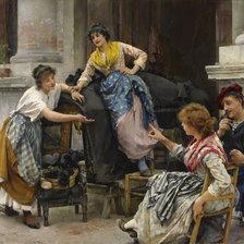 Схема вышивки «соперницы»