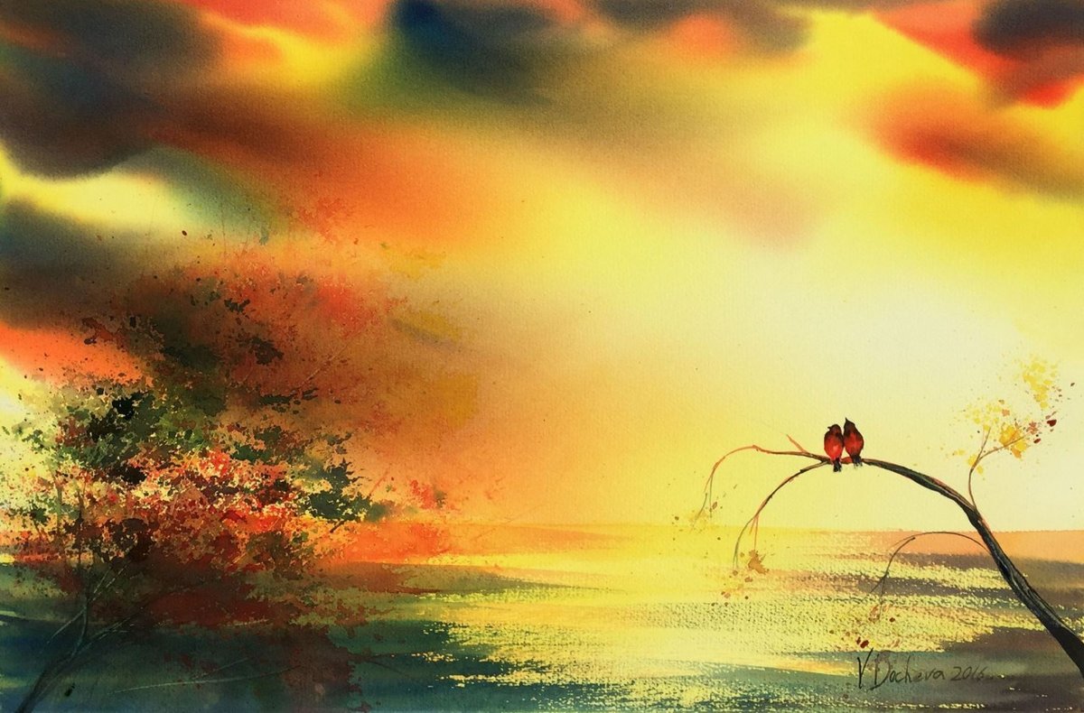 Венета дочева - лето река птицы - оригинал