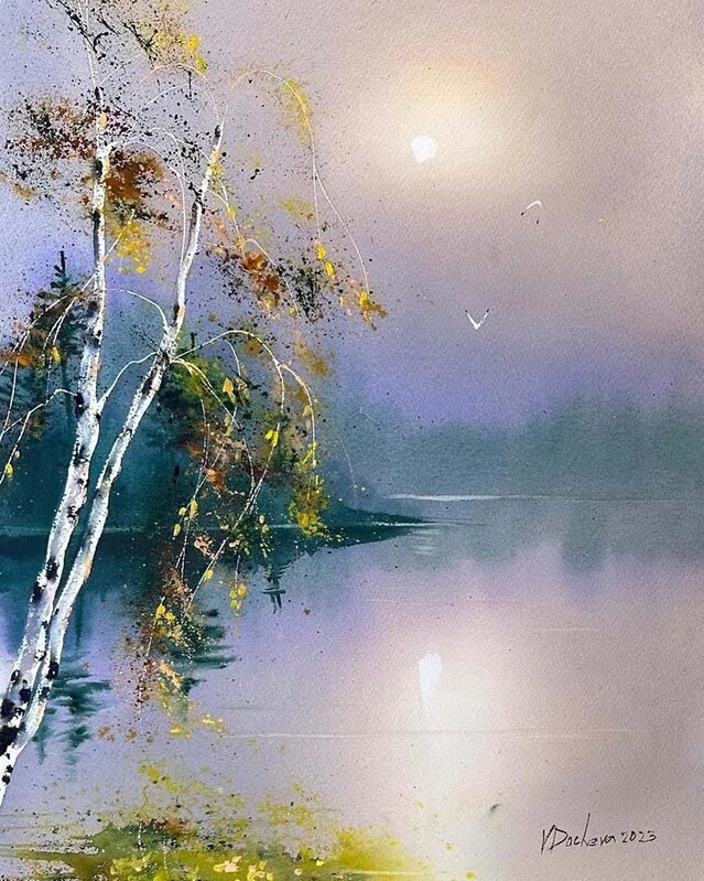 Венета дочева - лето река природа пейзаж - оригинал