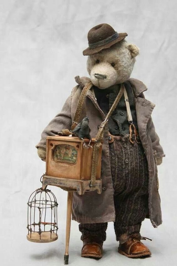 мишки - винтаж, мишки - оригинал