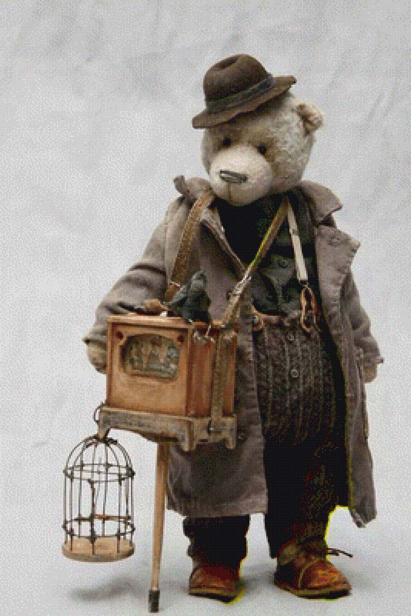 мишки - мишки, винтаж - предпросмотр