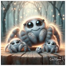 Схема вышивки «Паук»