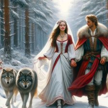 Схема вышивки «Красная шапочка»