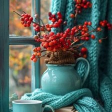 Схема вышивки «Осенний день»