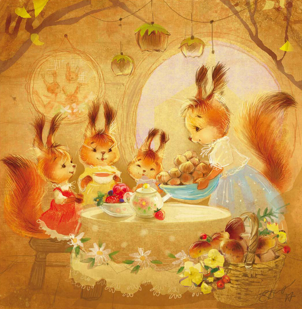 Екатерина бабок - белки - оригинал