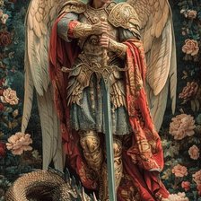 Схема вышивки «Ангел»