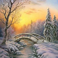 Схема вышивки «живопись»