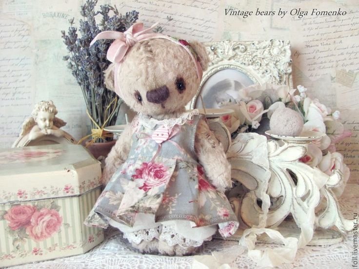 мишки тэдди - мишки, винтаж - оригинал