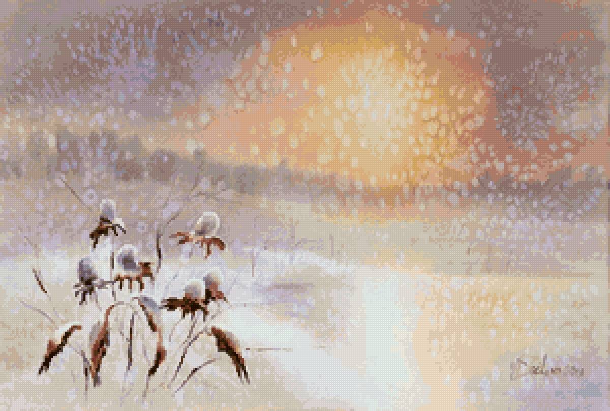 Венета дочева - зима снег природа - предпросмотр