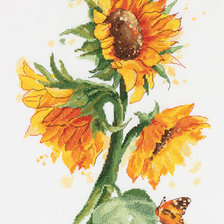 Схема вышивки «Подсолнушки 1»
