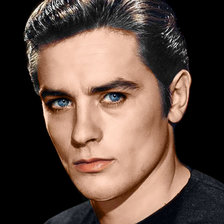 Схема вышивки «Ален Делон»