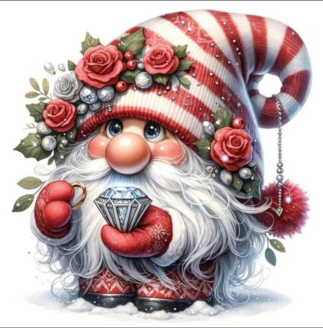 Новогодний гном - оригинал