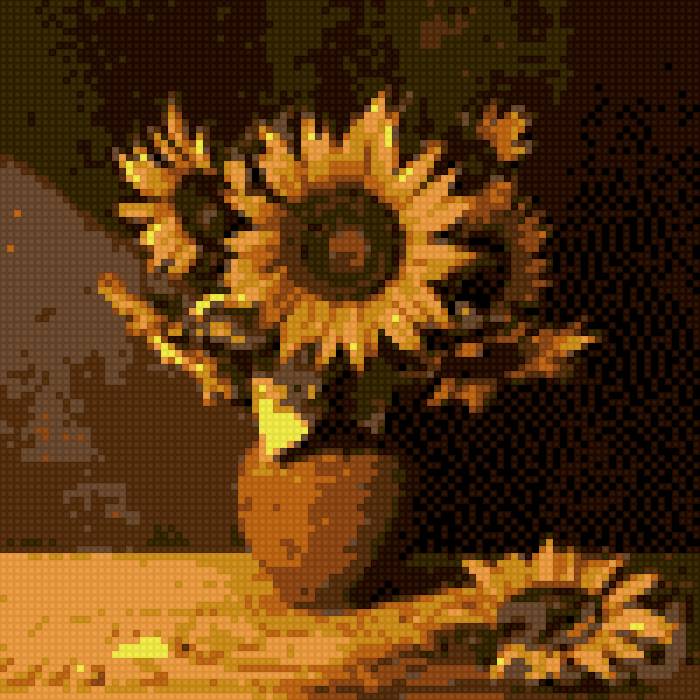 Подсолнухи - подсолнухи - предпросмотр