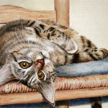 Схема вышивки «Лентяйка»