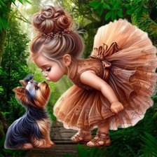 Схема вышивки «Любовь, дети»