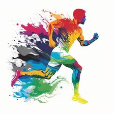 Схема вышивки «Спорт»