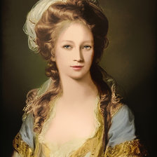 Схема вышивки «Дама-II»