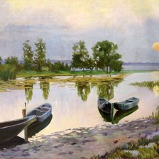 Схема вышивки «белая ночь»