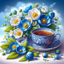 Схема вышивки «натюрморт»