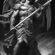 Схема вышивки «Ангел-хранитель»