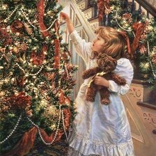 Схема вышивки «Рождество»