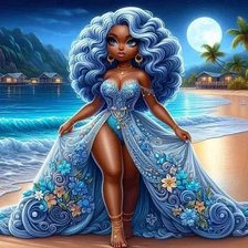 Схема вышивки «женский образ»