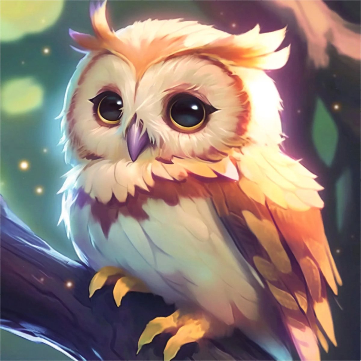 Совёнок - птицы, сова - оригинал