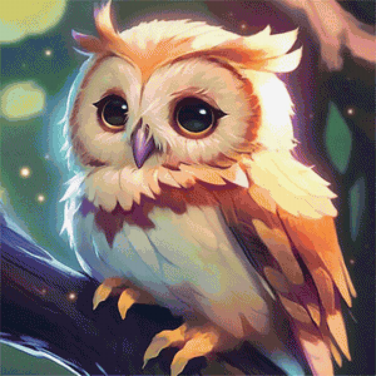 Совёнок - птицы, сова - предпросмотр