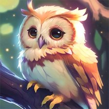 Схема вышивки «Совёнок»