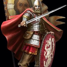 Схема вышивки «Богатыри»