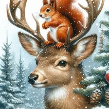 Схема вышивки «животные»