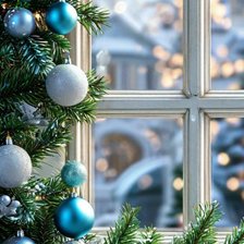 Схема вышивки «Новогодний декор»