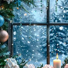 Схема вышивки «Новогодний декор.»