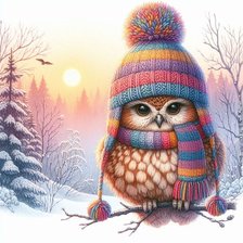 Схема вышивки «птицы»