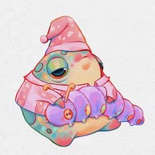 Схема вышивки «Жабка»