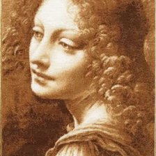 Схема вышивки «девушка»