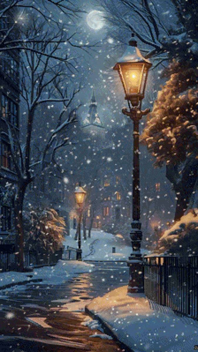 Ночной город - предпросмотр