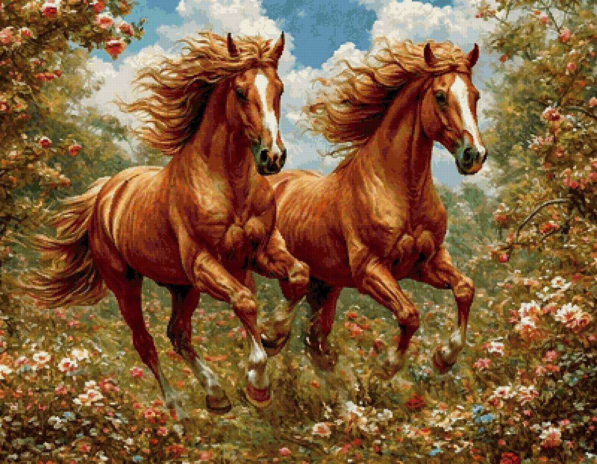 №2837855 - кони, животные - предпросмотр